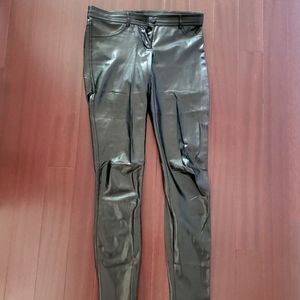 Aritzia Wilfred Free Leather Legging